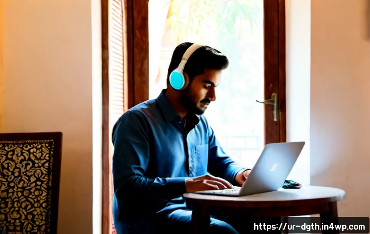 Home 17 디지털 노마드 활동을 위한 여행 팁 - Photorealistic digital nomad workspace in a sunlit boutique guesthouse in Lahore, a Pakistani profes...