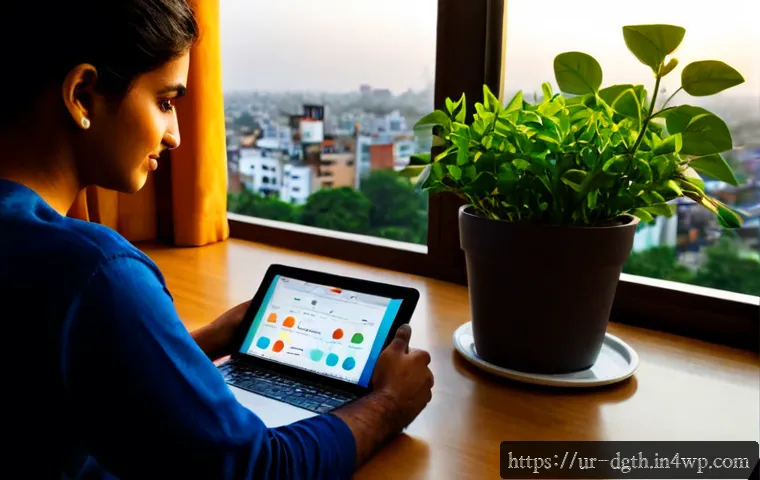 Home 15 디지털 노마드의 소득 다양화 전략 - Photorealistic Pakistani digital nomad working from a sunlit Lahore apartment balcony, modest smart-...